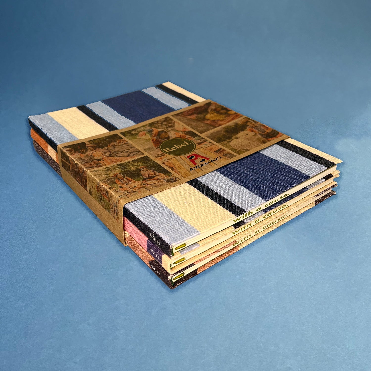 Rebel Stationery Peruvian dye materials