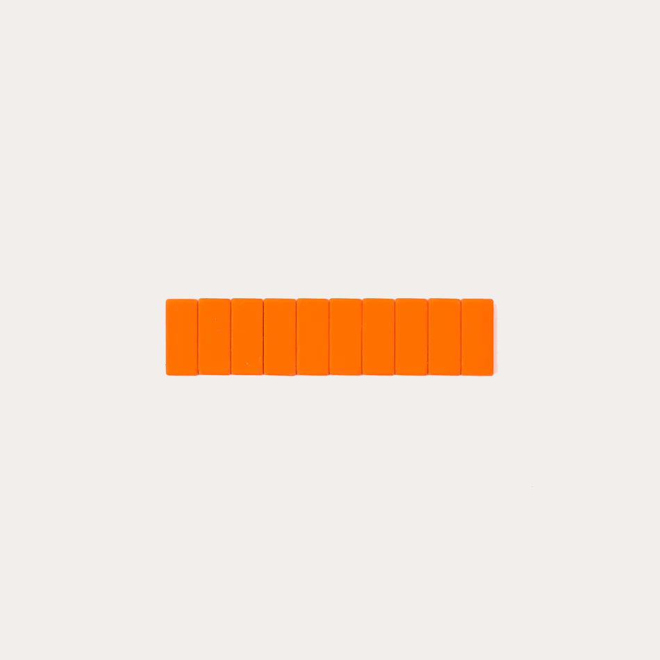 Blackwing Replacement Pencil Erasers - Orange