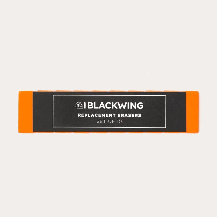 Blackwing Replacement Pencil Erasers - Orange