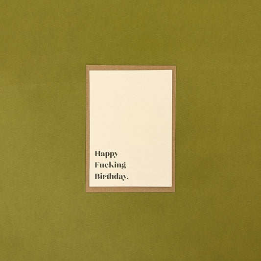 Rebel Stationery A6 Greeting Card