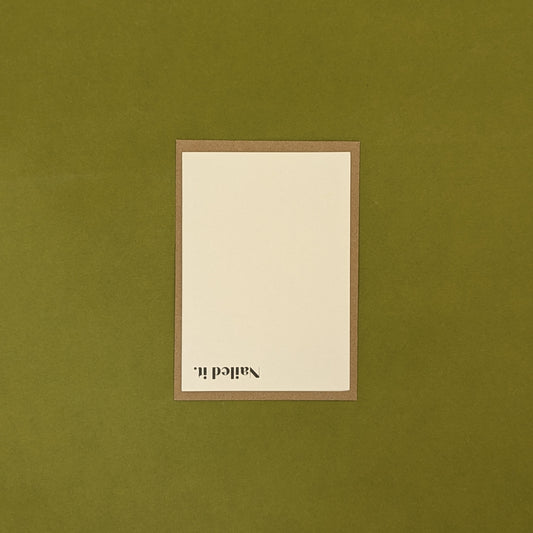 Rebel Stationery A6 Greeting Card