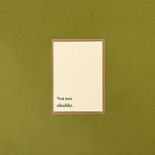 Rebel Stationery A6 Greeting Card