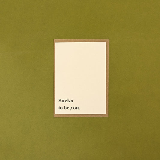 Rebel Stationery A6 Greeting Card