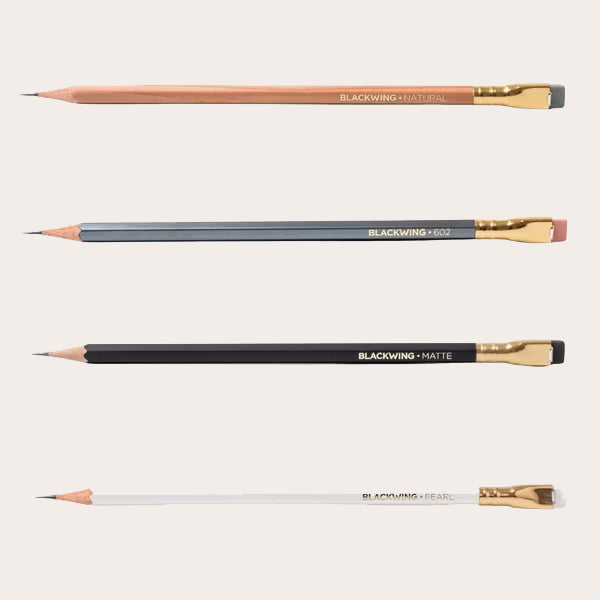 Set of four Blackwing pencils