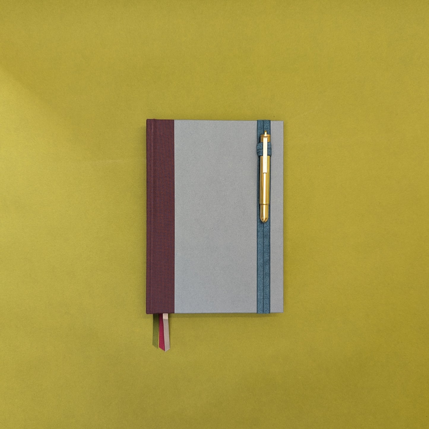 Rebel Stationery Blue Elastic Pen Loop with Pen