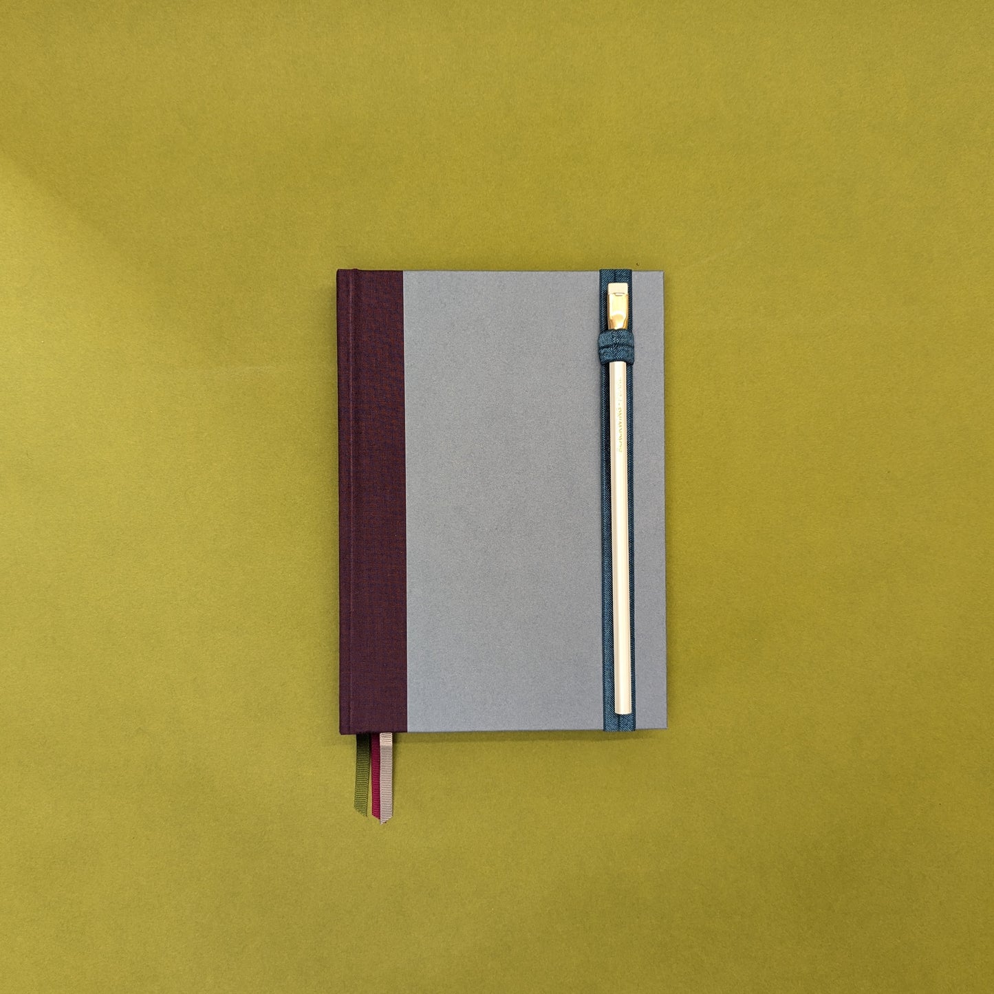 Rebel Stationery Blue Elastic Pen Loop with Pencil