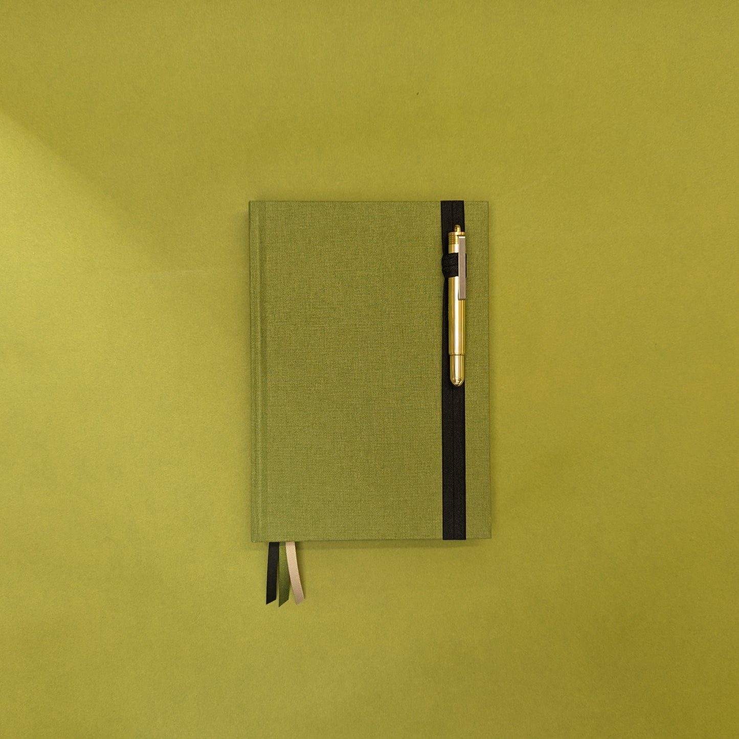 Rebel Stationery Black Elastic Pen Loop with Pen
