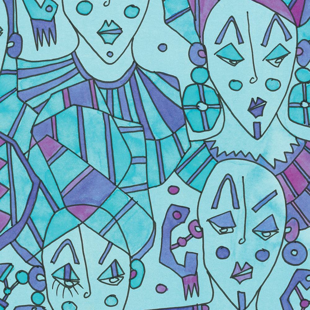 House of Kiyote Gift Wrap - Poppy