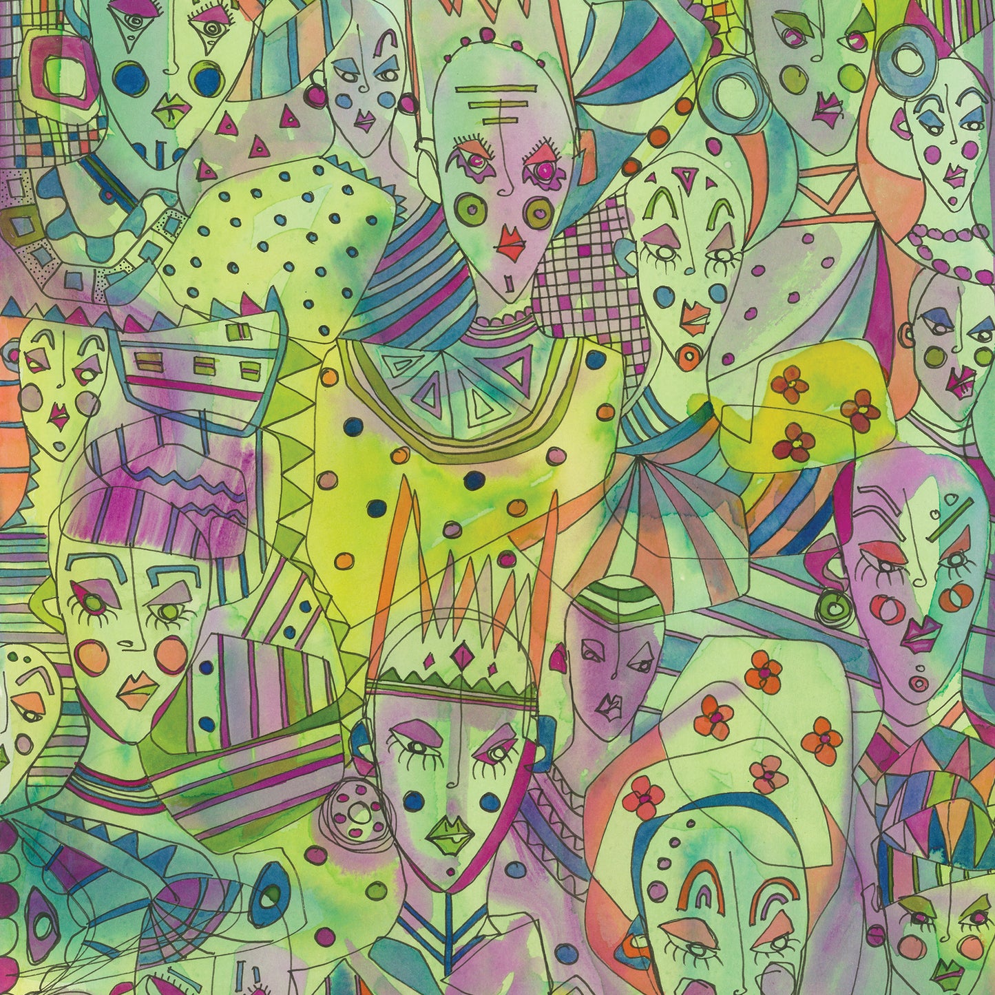 House of Kiyote Gift Wrap - Azalea