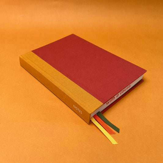 A5 Seasonal Notebook - Orange