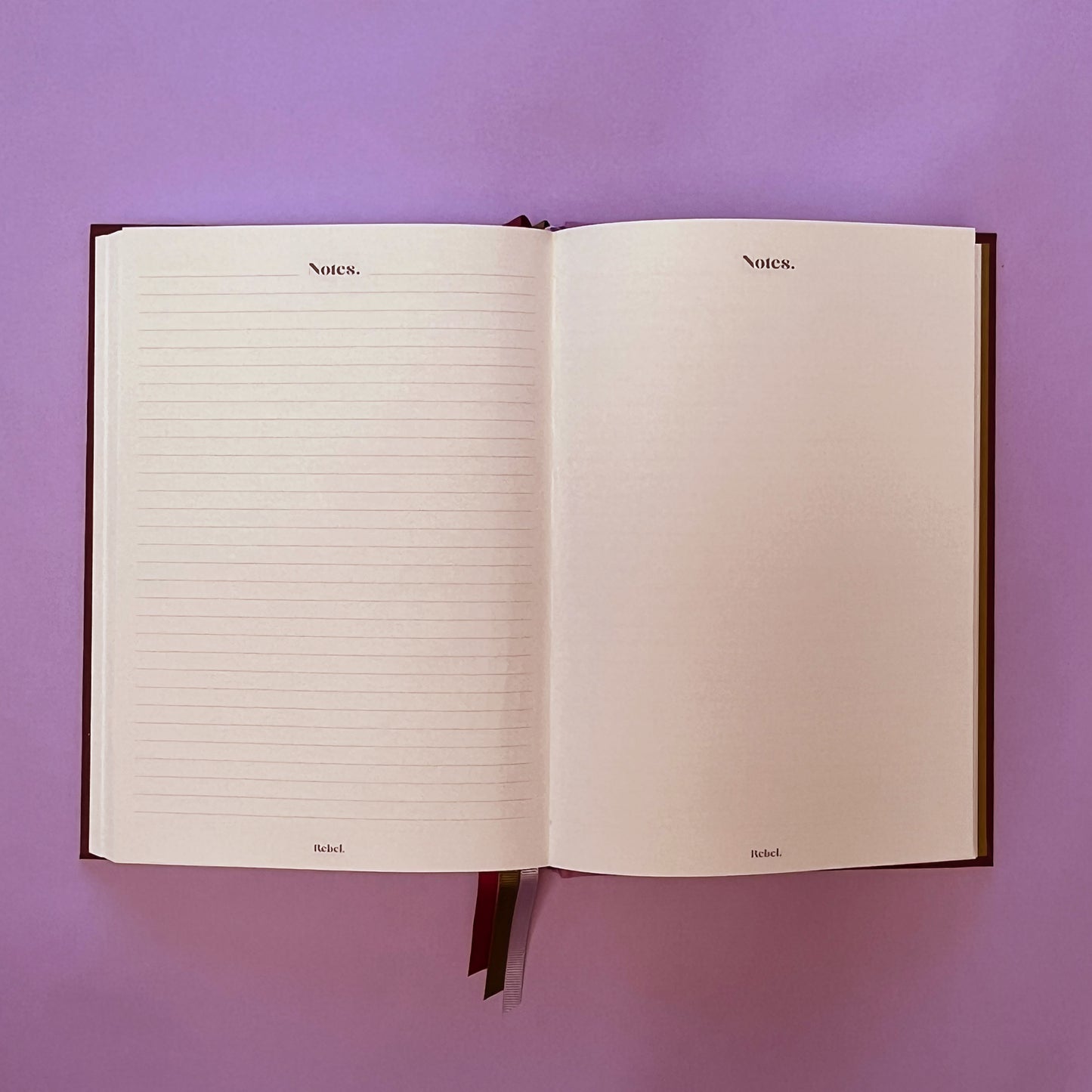 Rebel Stationery's Winning Diary in Plum