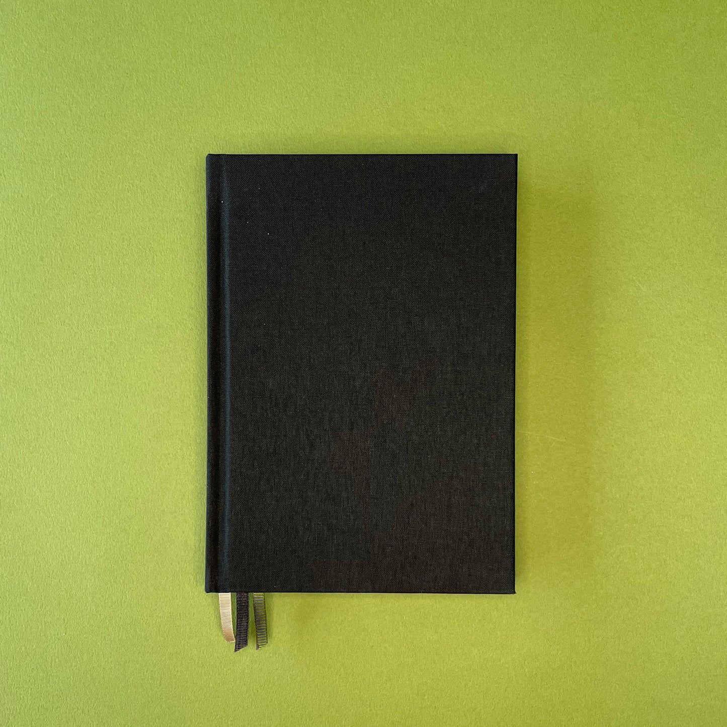Front cover of Rebel Stationery's Signature diary in Ink on green background