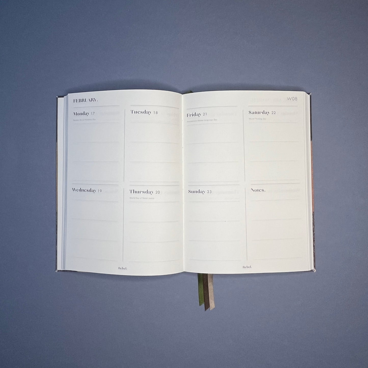 A5 Textile Diary 2026 - Jesusa
