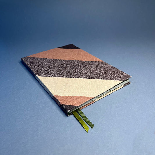 A5 Plain Textile Rebelito Notebook - Jesusa