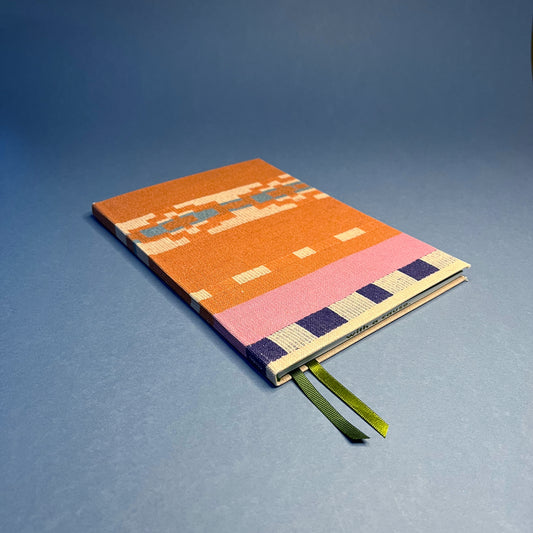 A5 Lined Textile Rebelito Notebook - Saturnina