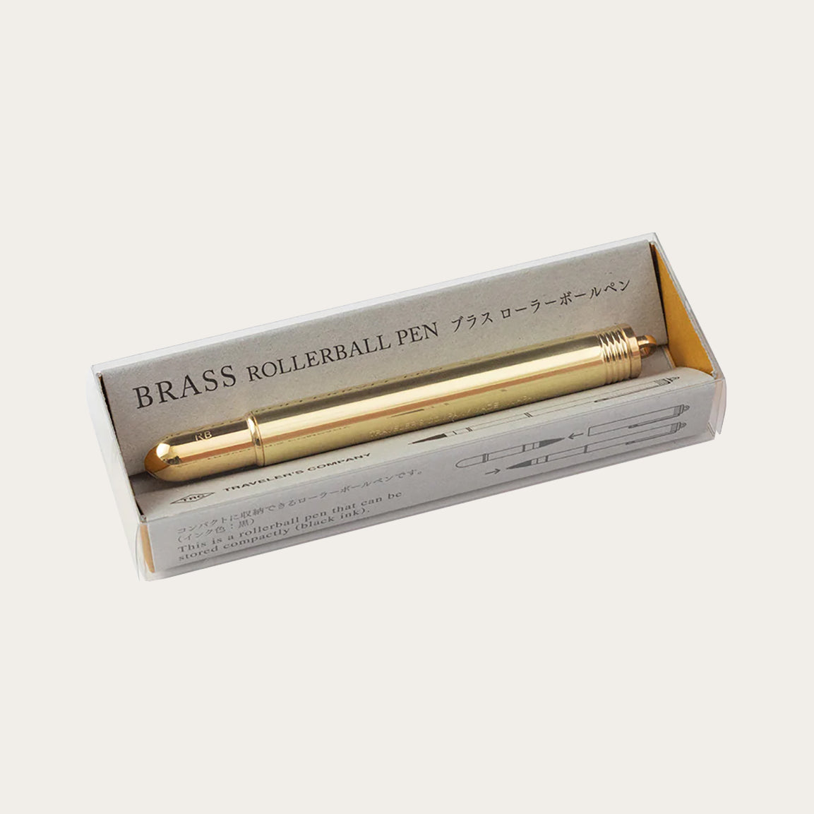 TRC Brass Rollerball Pen