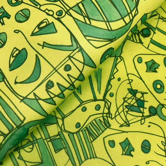 House of Kiyote Gift Wrap - Daisy