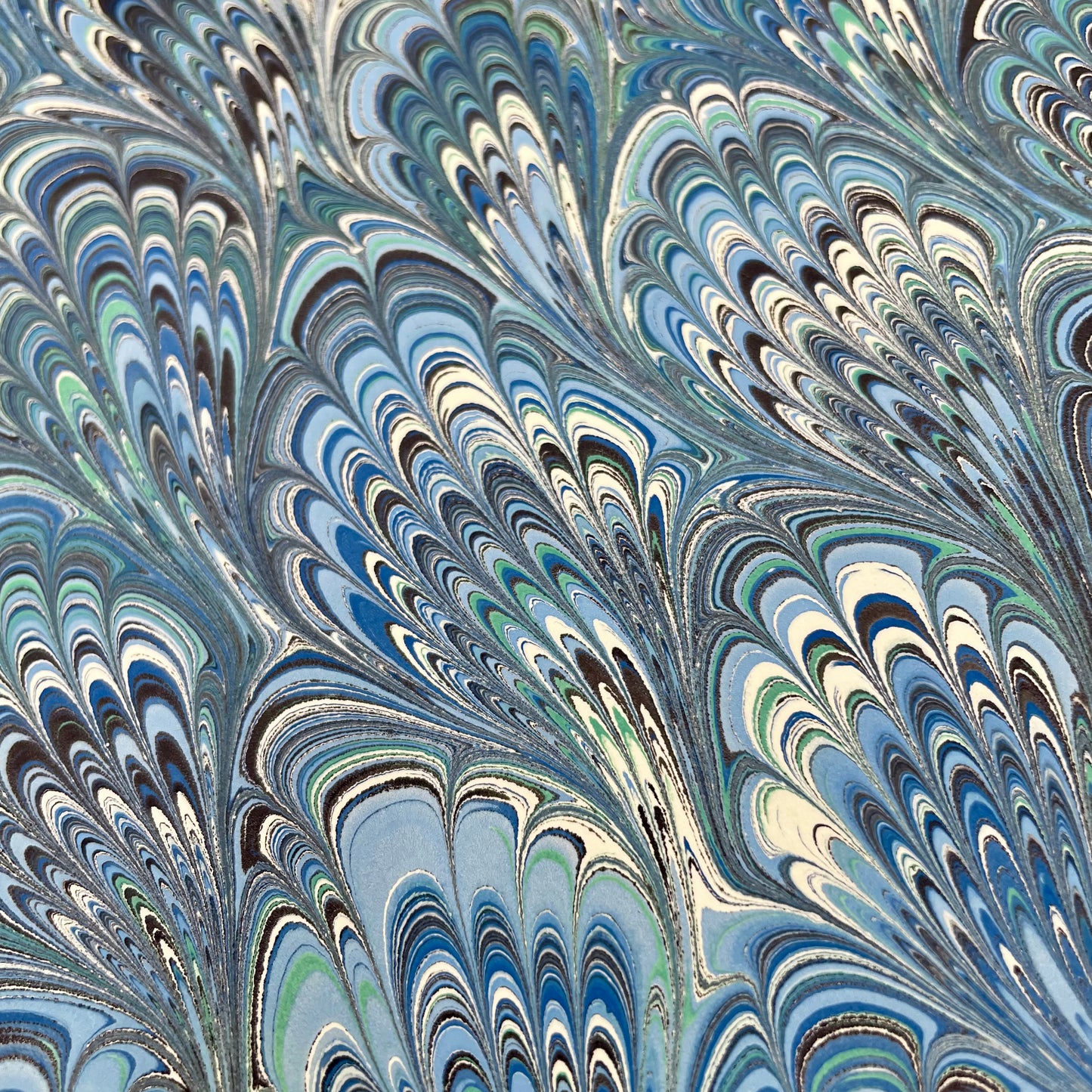 Paperwilds Hand-marbled Paper - Giselle