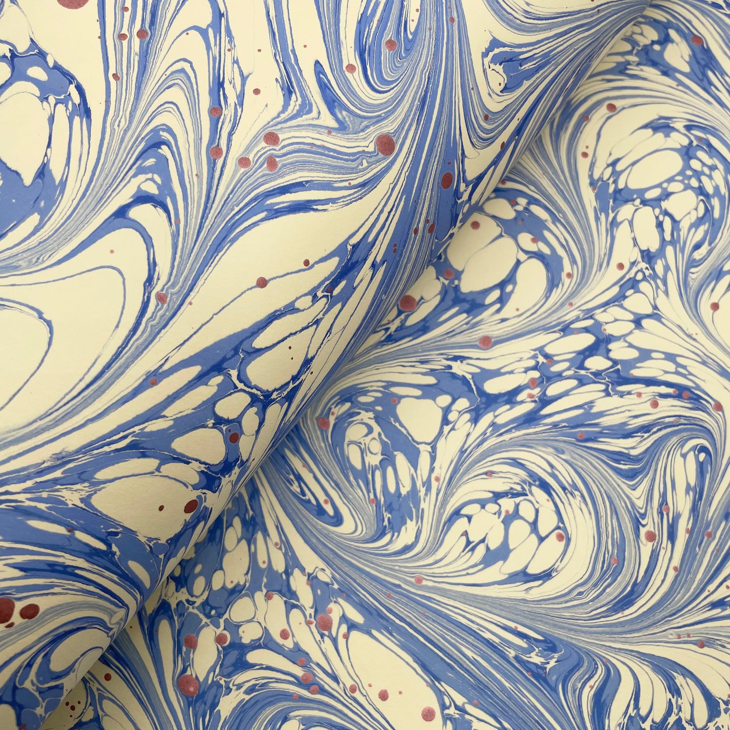 Paperwilds Hand-marbled Paper - Titania