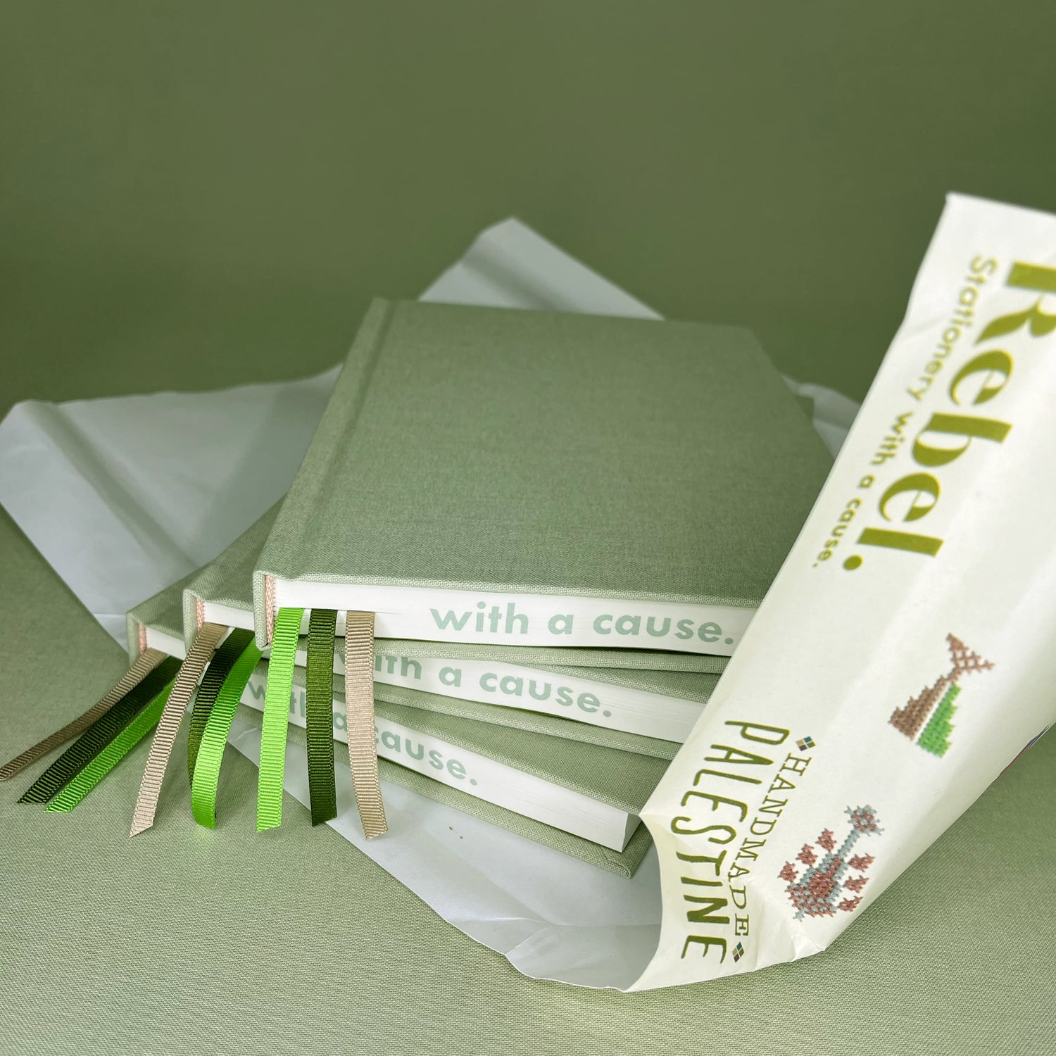 Rebel Stationery Peruvian dye materials