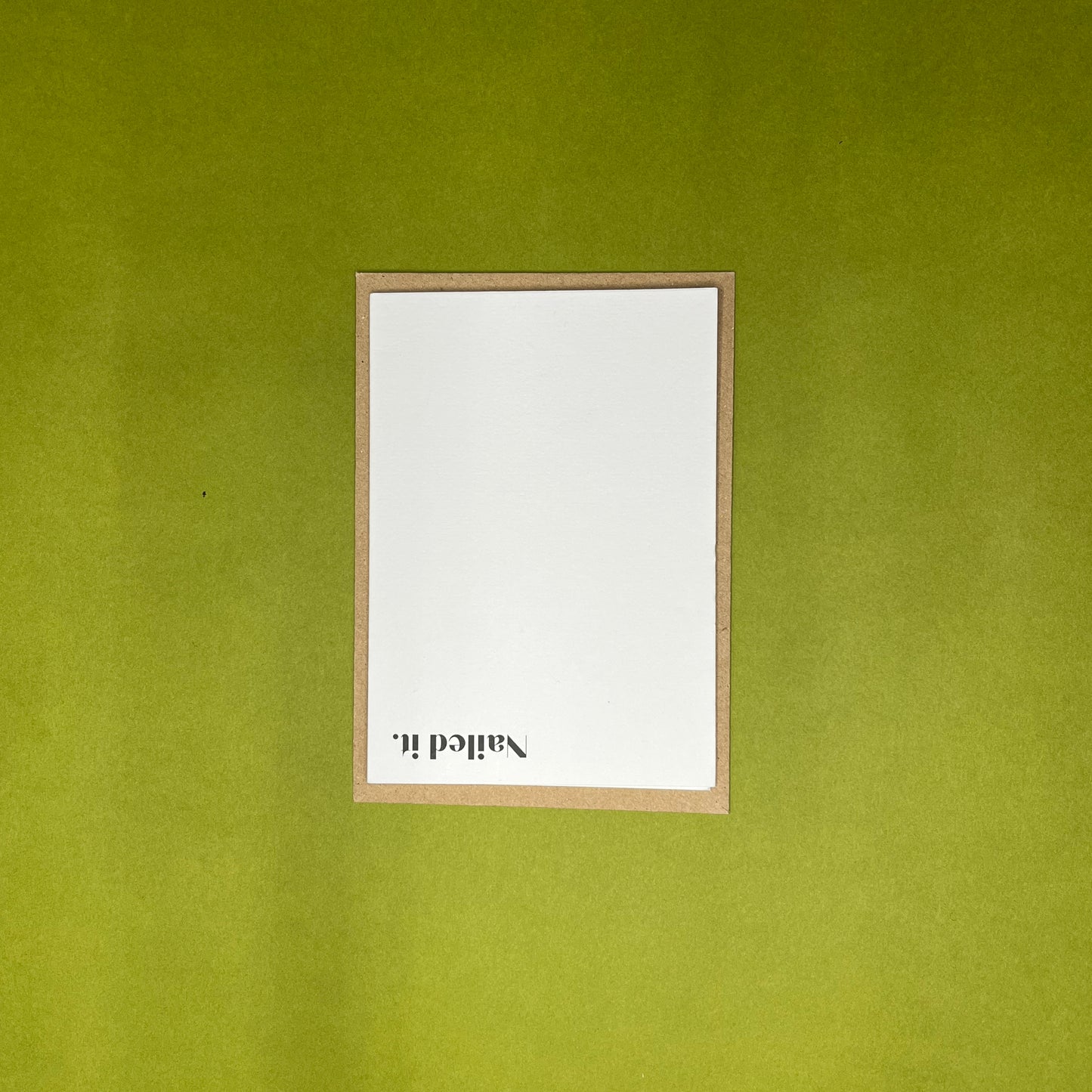 A6 Nailed It Greeting Card