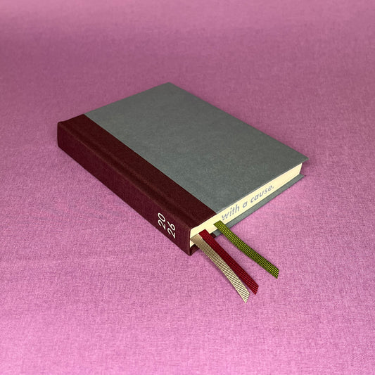 A6 Seasonal Diary 2026 - Oyster