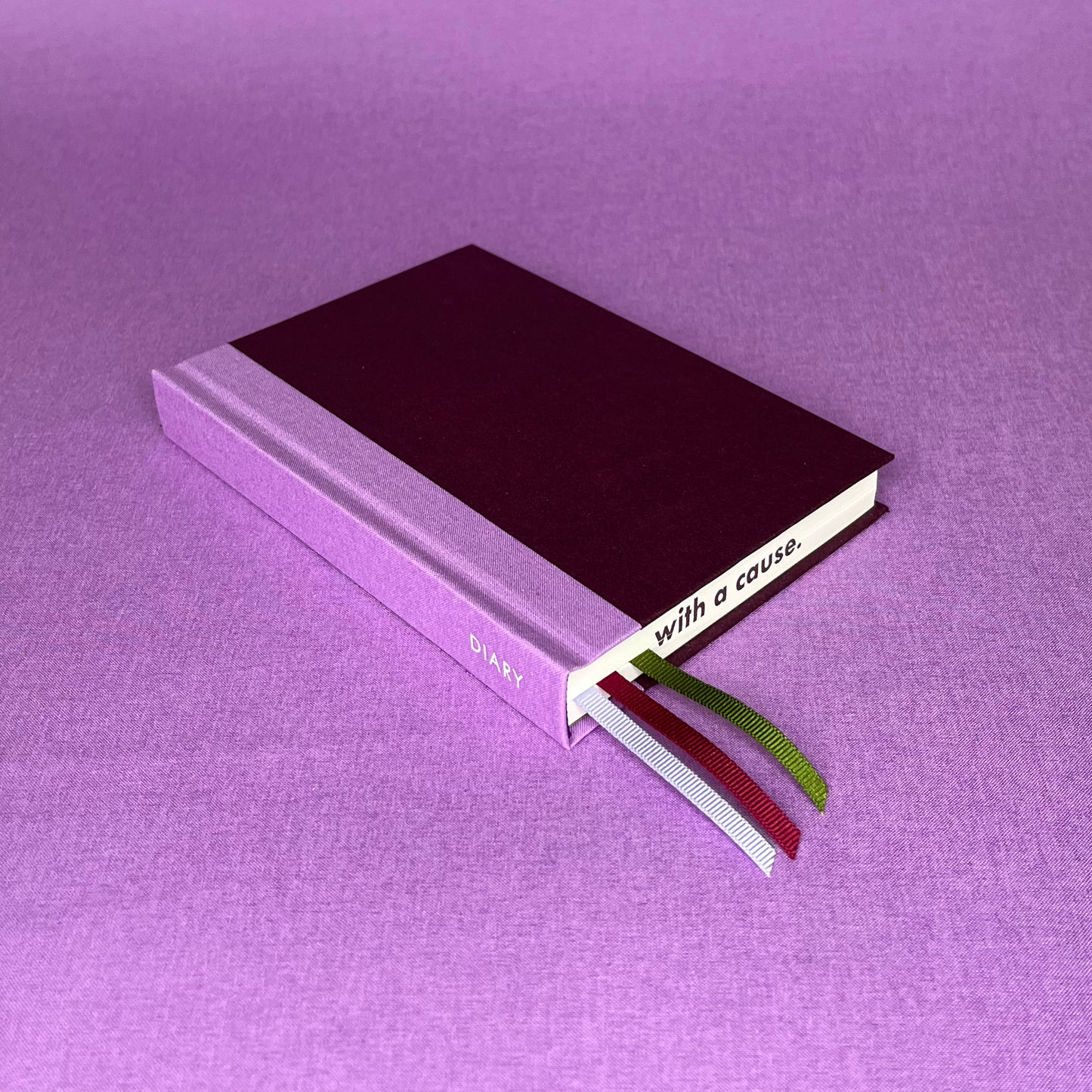 A6 Seasonal Diary 2026 - Plum