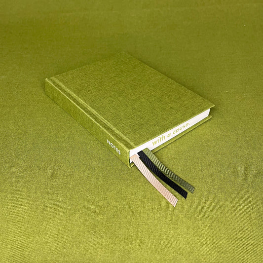 A6 Signature Notebook - Moss