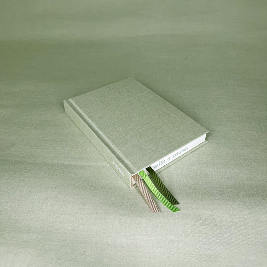 A6 Signature Notebook - Pistachio