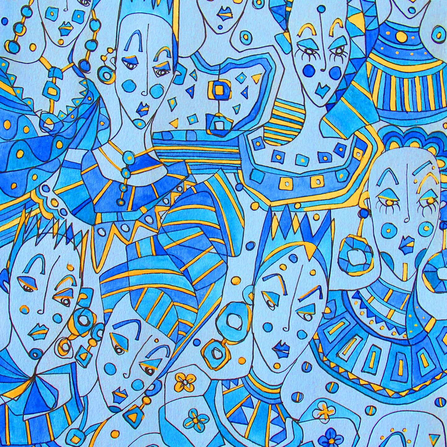 House of Kiyote Gift Wrap - Hyacinth