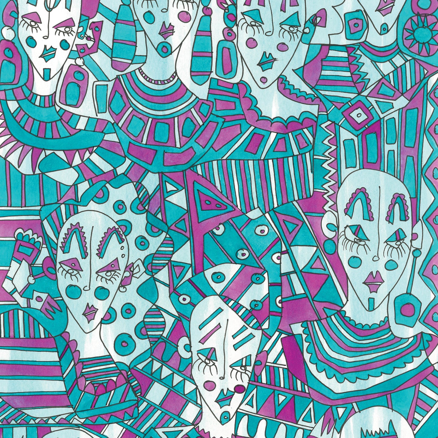 House of Kiyote Gift Wrap - Iris