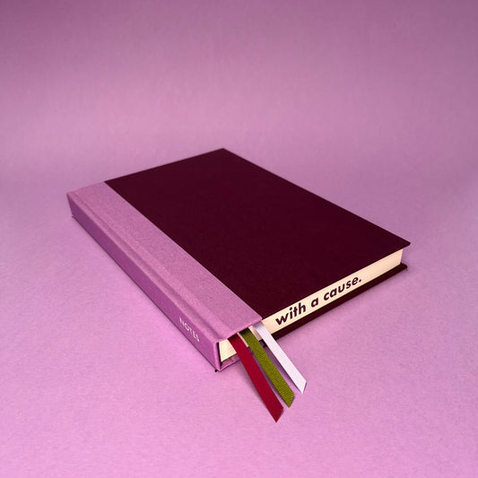 A5 Seasonal Notebook - Plum