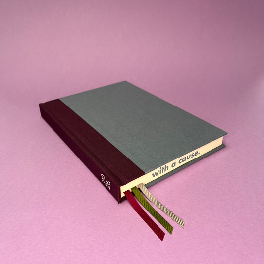 Rebel Stationery's Seasonal Notebook in Oyster