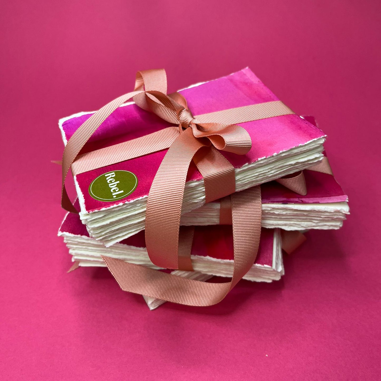 Handmade True Romance Notelet Parcel