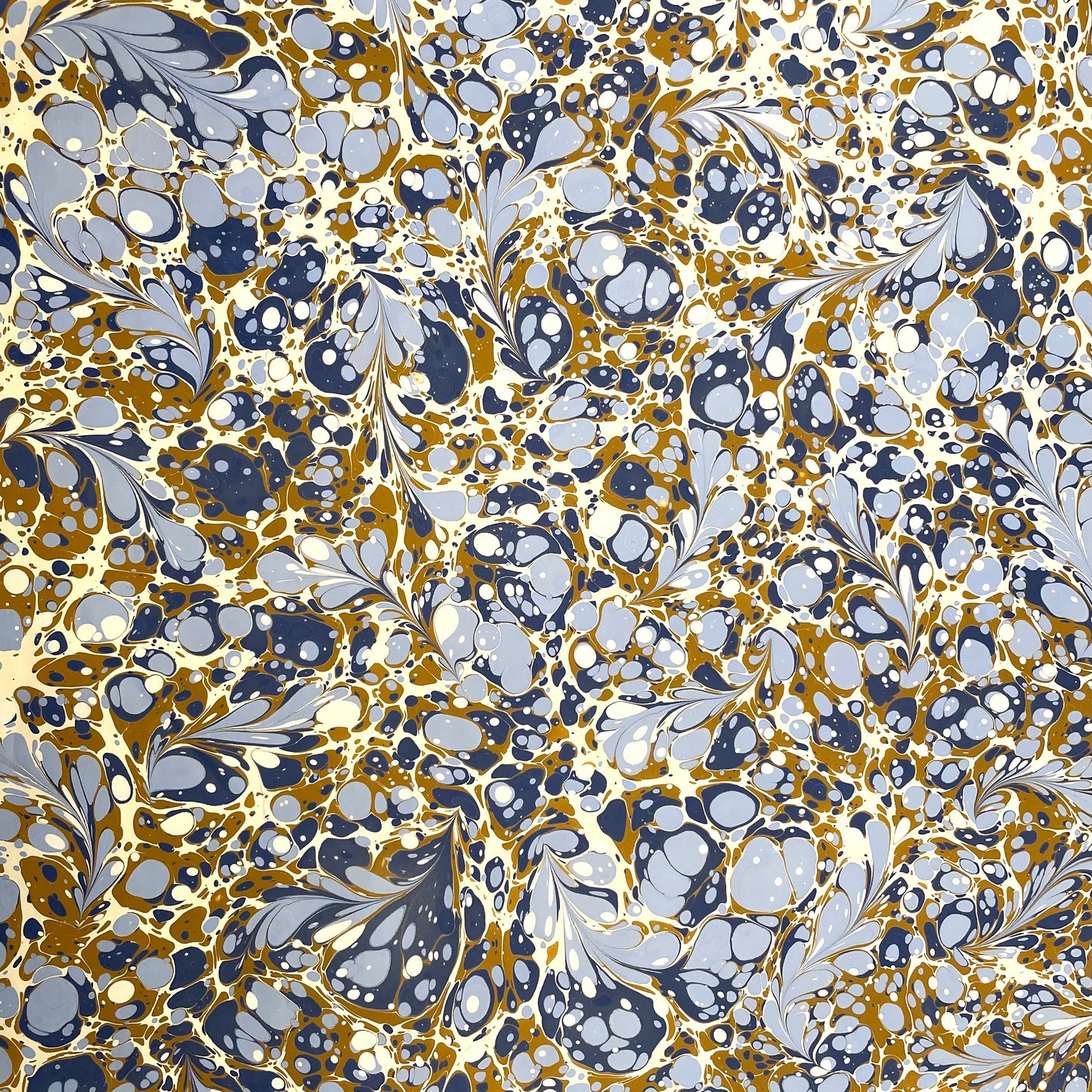 Paperwilds Hand-marbled Paper - Clara