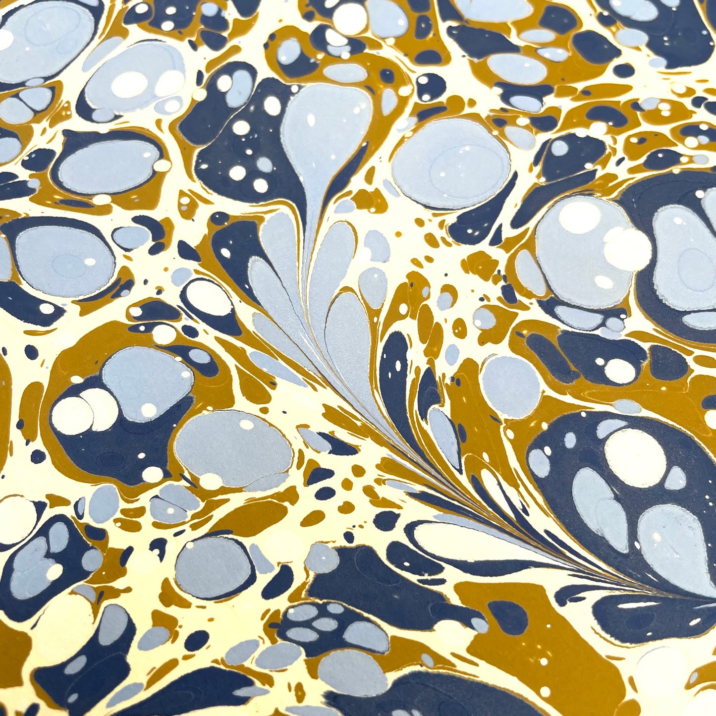 Paperwilds Hand-marbled Paper - Clara
