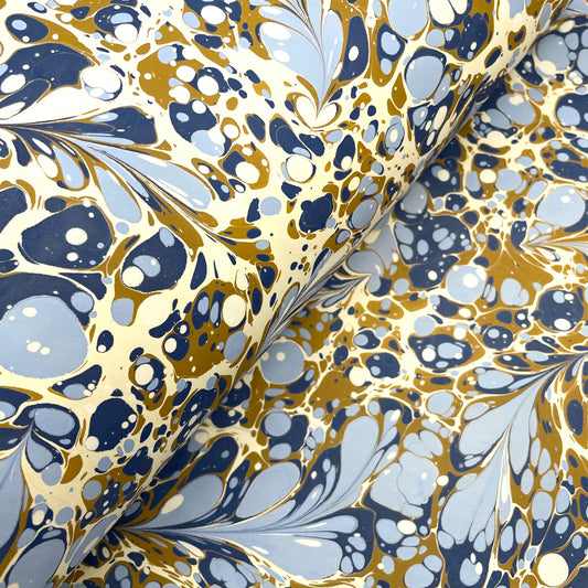 Paperwilds Hand-marbled Paper - Clara