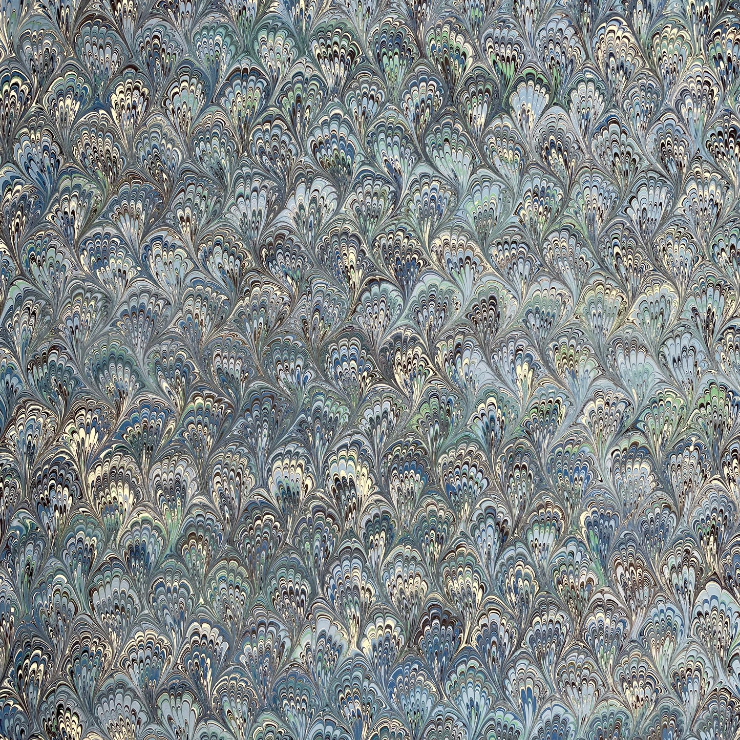 Paperwilds Hand-marbled Paper - Giselle