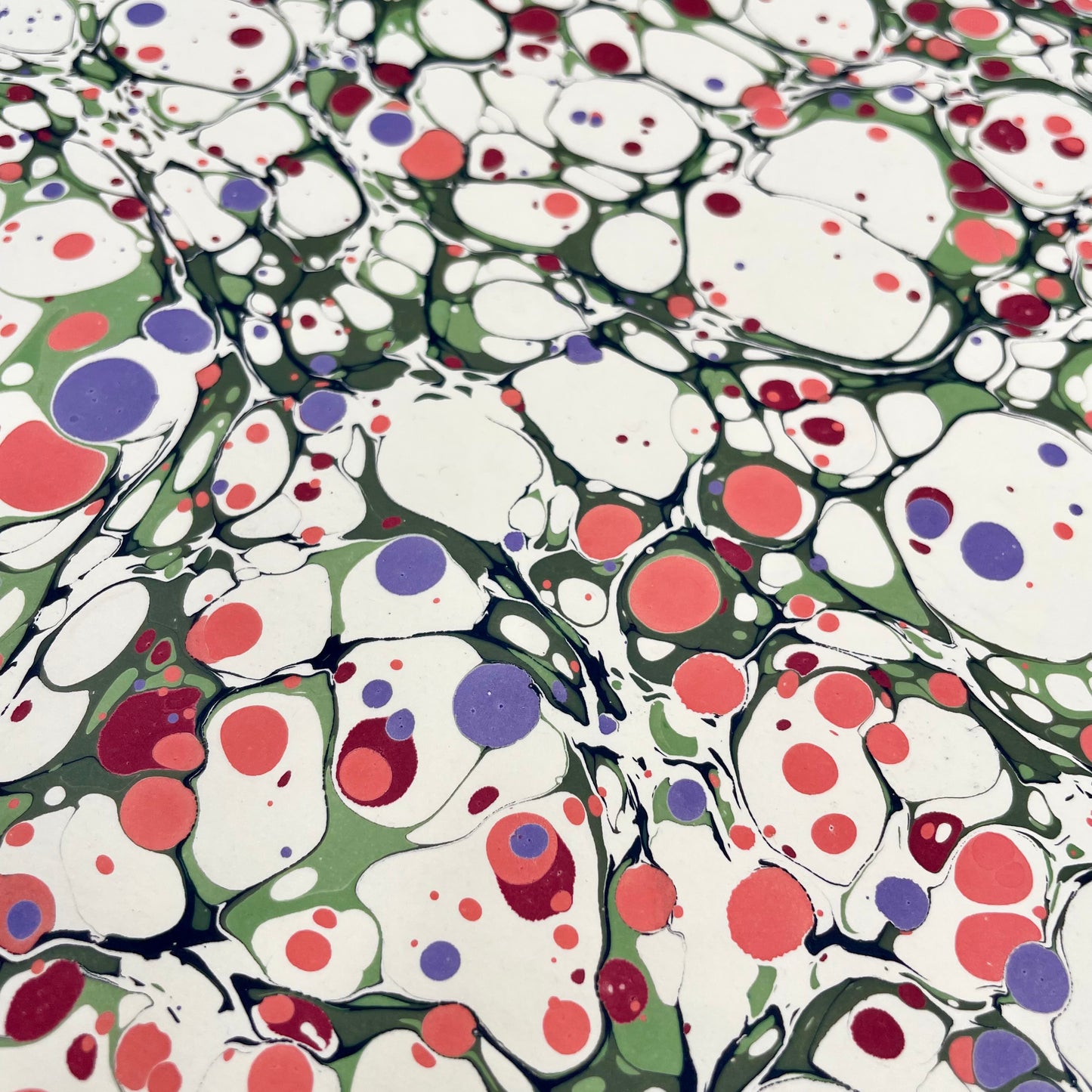 Paperwilds Hand-marbled Paper - Odette