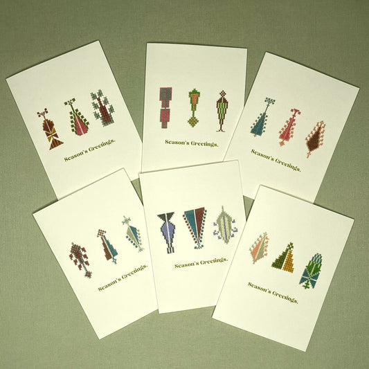 A6 O' Cypress Tree Greeting Card - Pack of Six