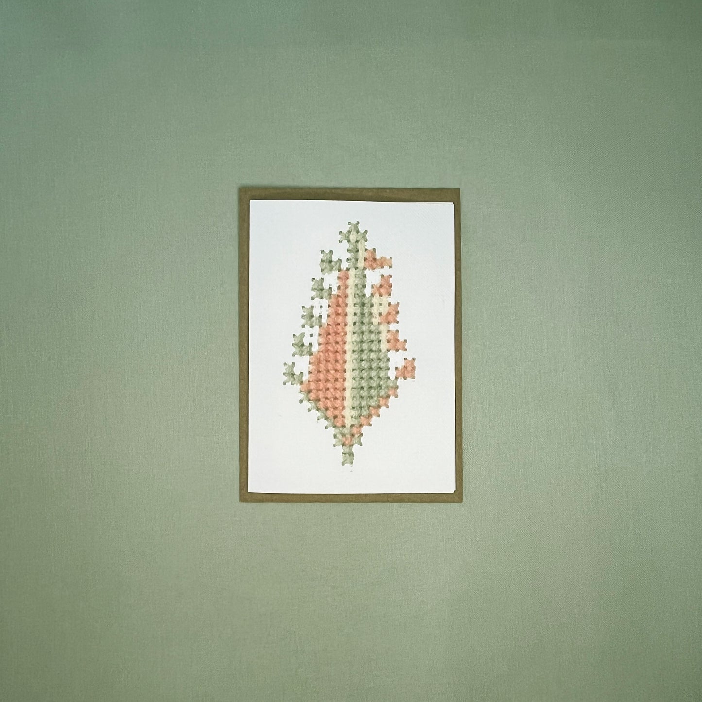 A6 O' Cypress Tree Greeting Card - Palestine Pink