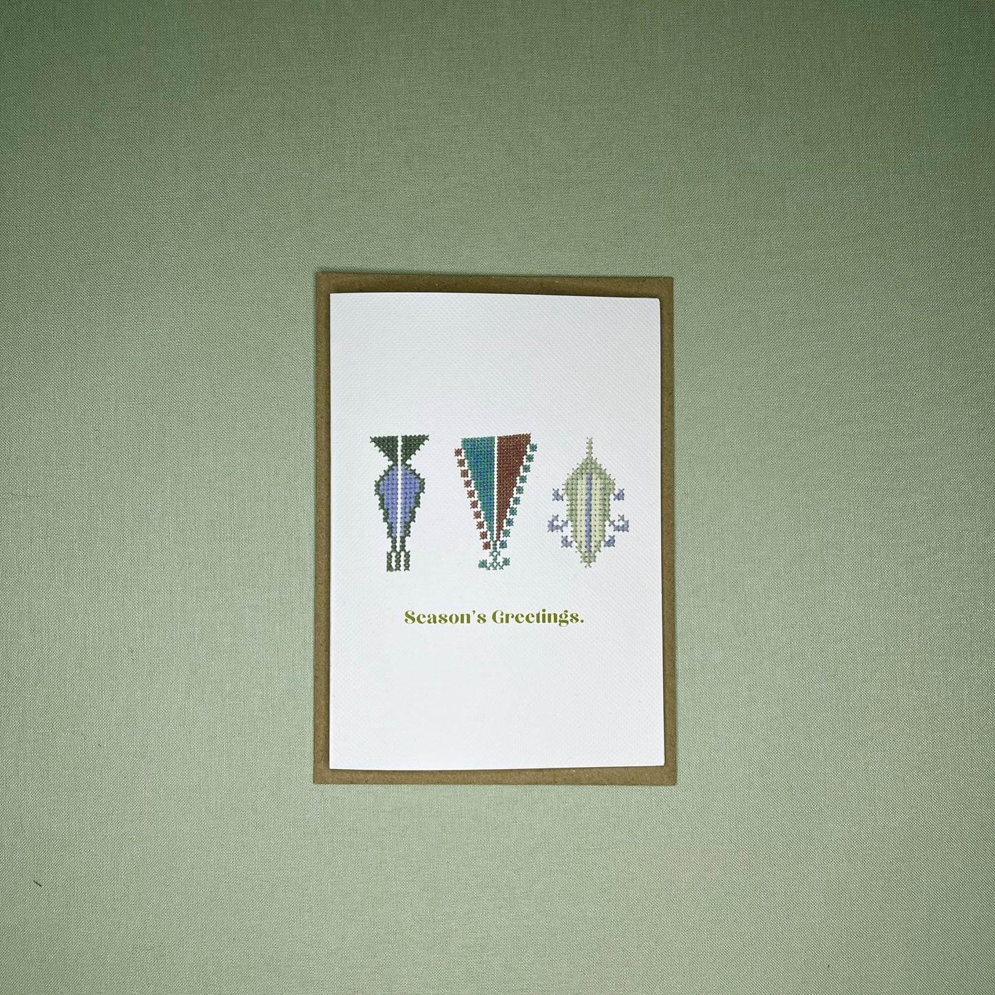 A6 O' Cypress Tree Greeting Card - Pack of Six