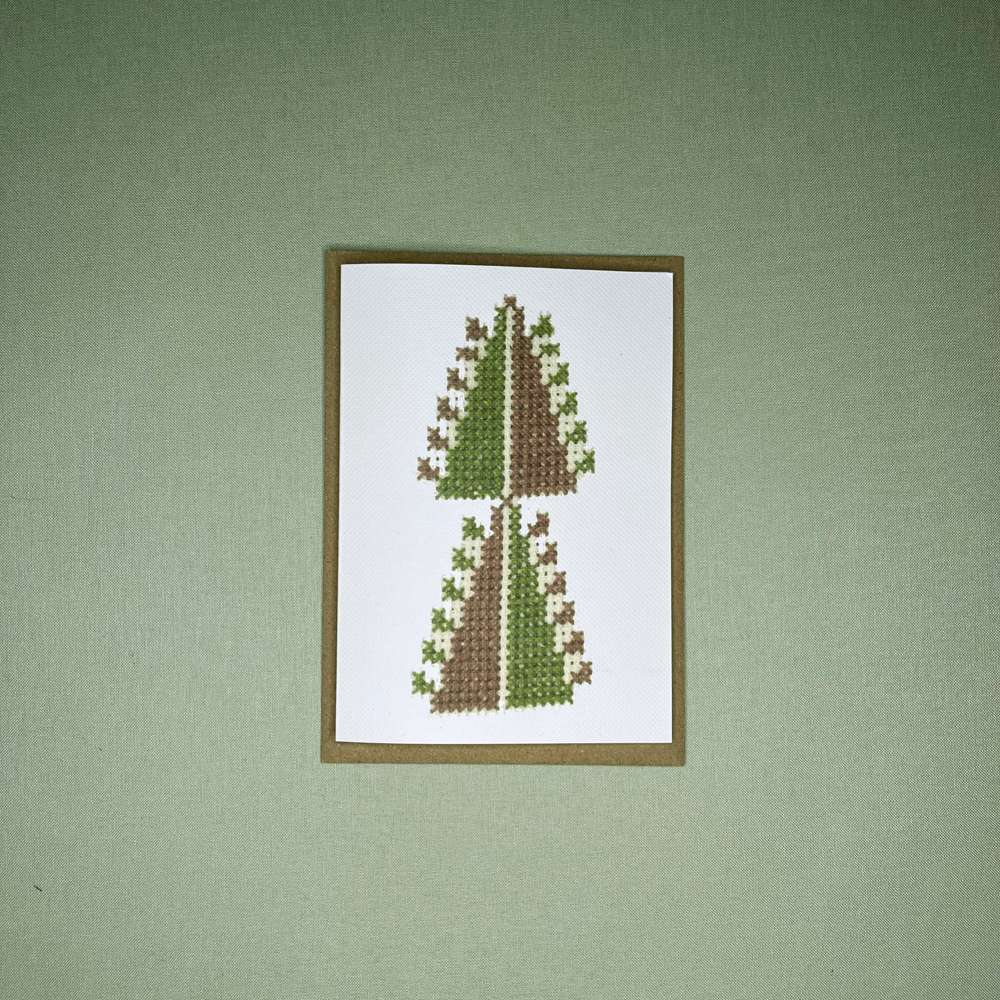 A6 O' Cypress Tree Greeting Card - Handmade Hazel